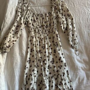 Faithfull the Brand Floral Long Sleeve Dress